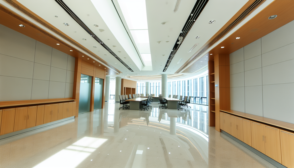 Government Building - Open Plan Office Cleaning Standard