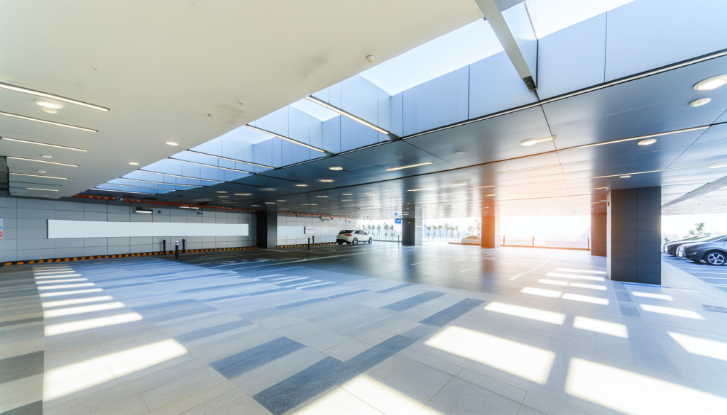 Government Building - Parking Areas Cleaning Standard