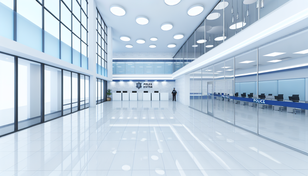 Government Building - Police Station Cleaning Standard