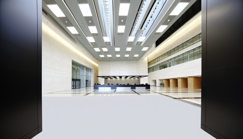 Government Building - Reception Area Cleaning Standard