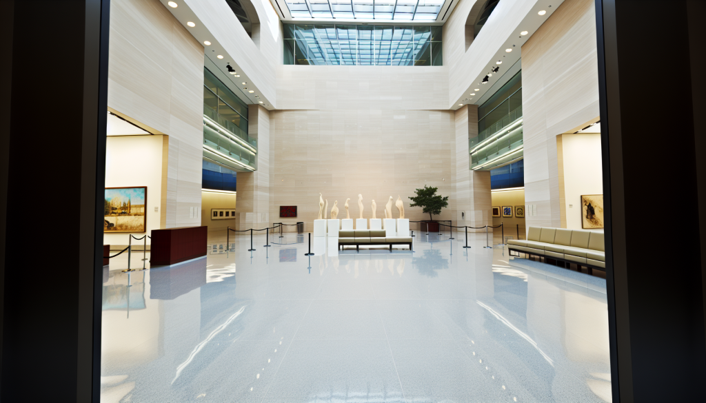 Government Building - Sculpture Garden Cleaning Standard