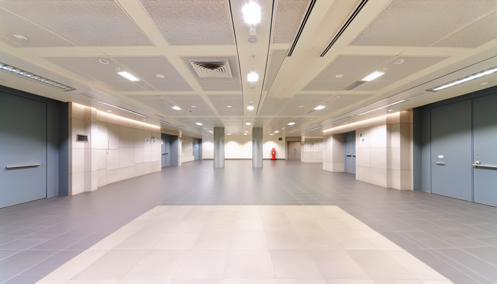 Government Building - Sprinkler Room Cleaning Standard