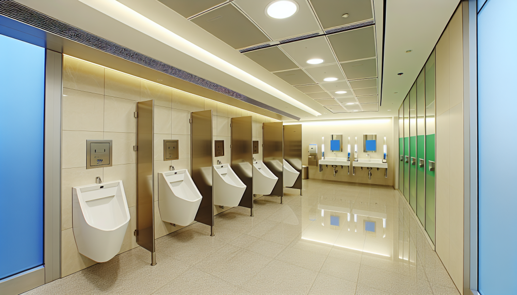 Government Building - Staff Toilets Cleaning Standard