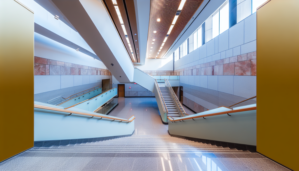 Government Building - Stairwell Cleaning Standard