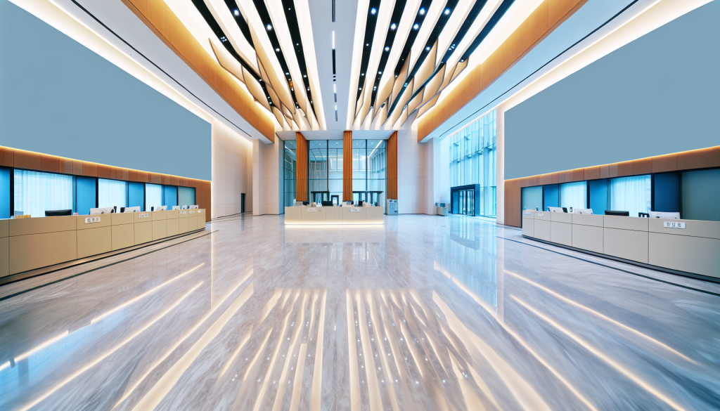 Government Building - Tax Office Cleaning Standard