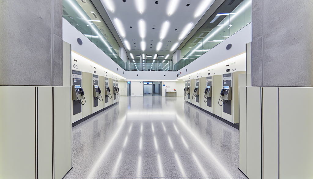 Government Building - Telephone Exchange Cleaning Standard