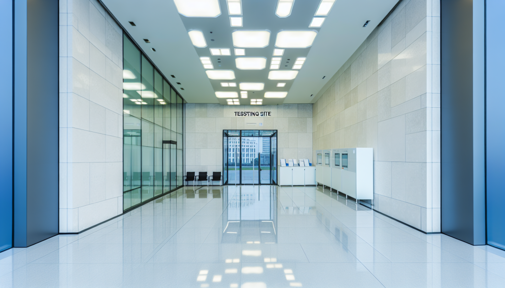 Government Building - Testing Site Cleaning Standard