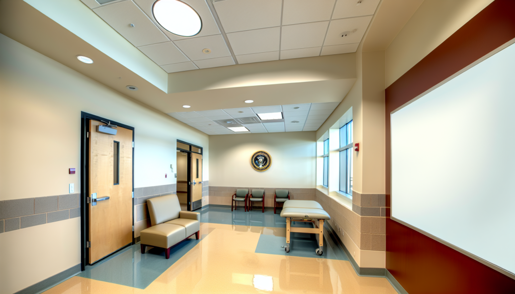 Government Building - Therapy Room Cleaning Standard