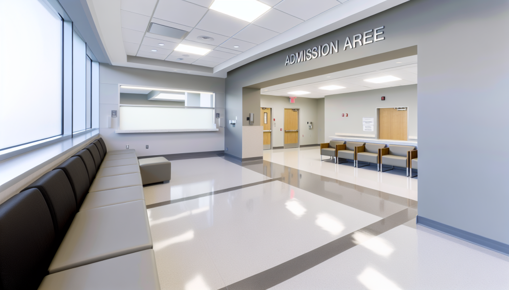 Healthcare Facility - Admissions Cleaning Standard