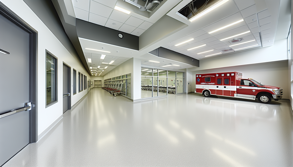 Healthcare Facility - Ambulance Bay Cleaning Standard