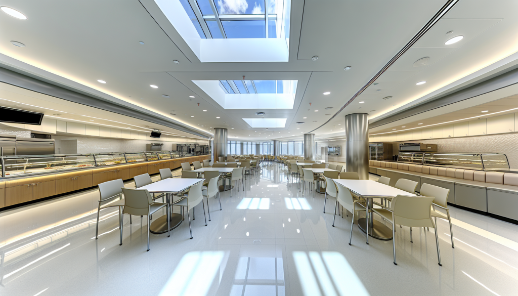 Healthcare Facility - Cafeteria Cleaning Standard
