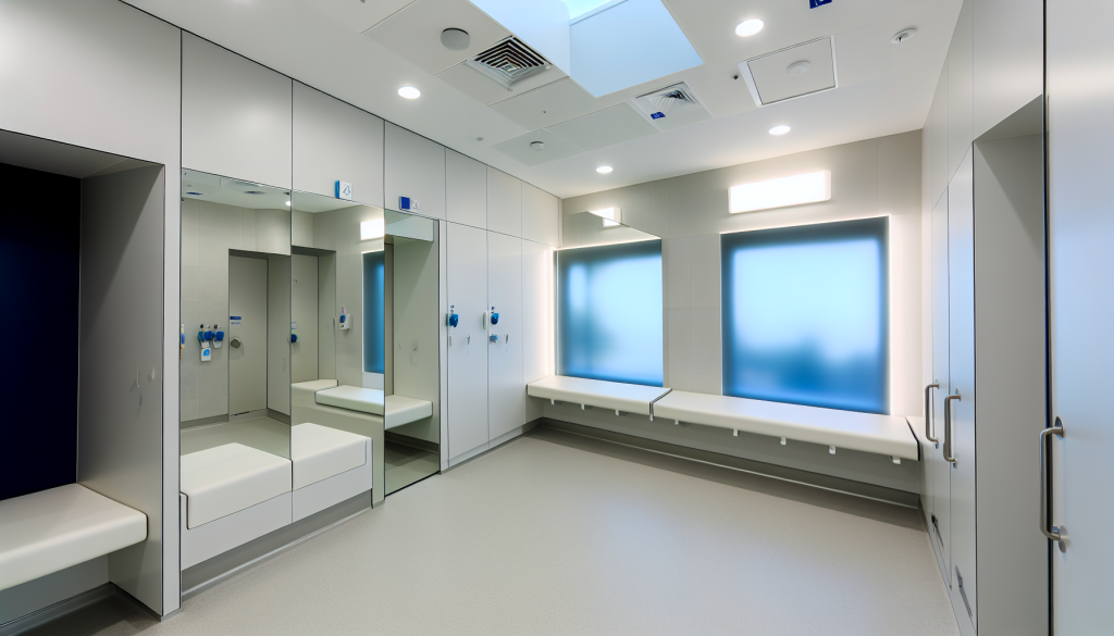 Healthcare Facility - Change Room Cleaning Standard