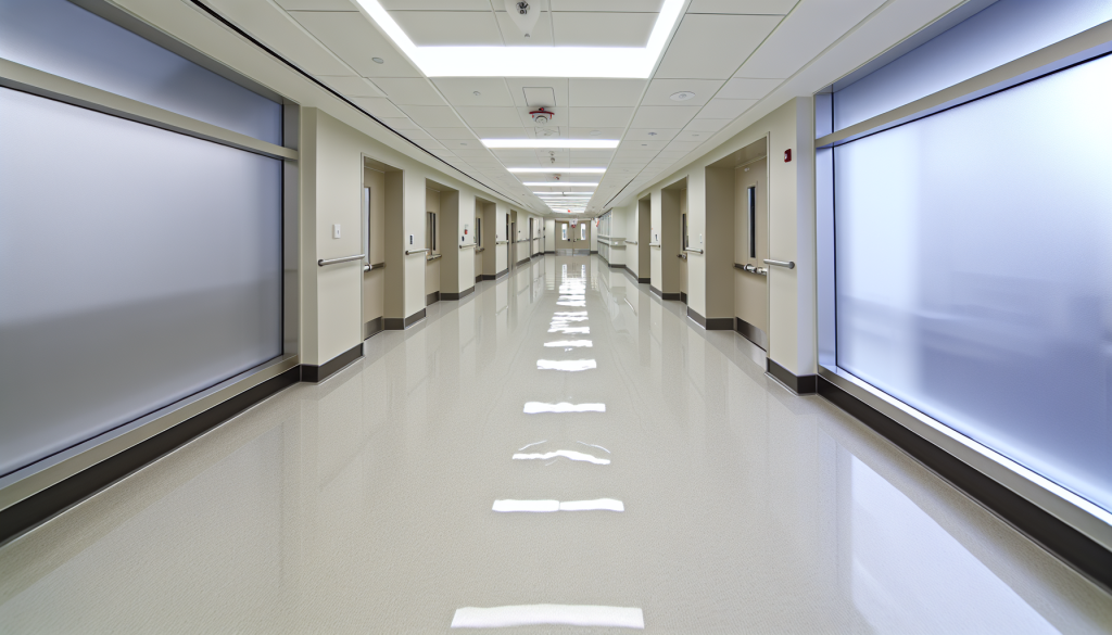 Healthcare Facility - Corridor Cleaning Standard