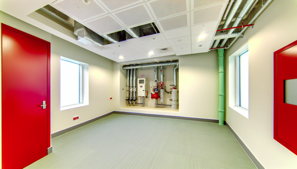 Healthcare Facility - Fire Pump Room Cleaning Standard