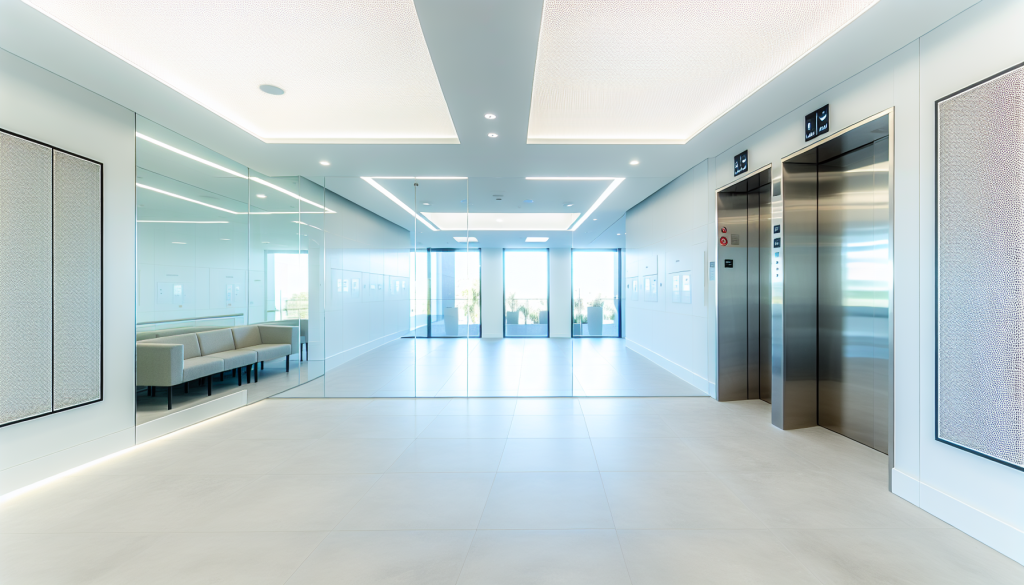 Healthcare Facility - Lift Lobby Cleaning Standard