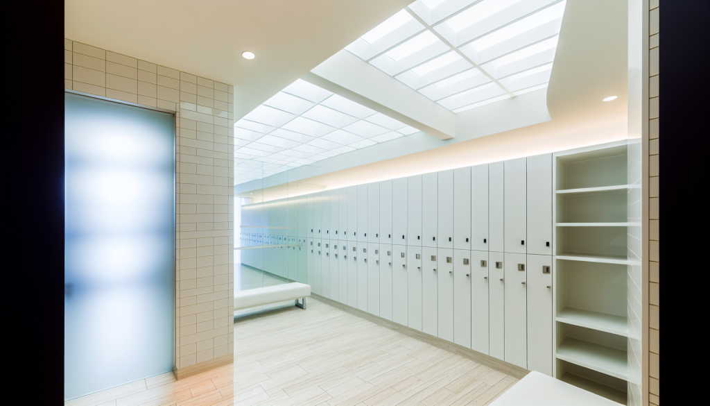 Healthcare Facility - Locker Room Cleaning Standard
