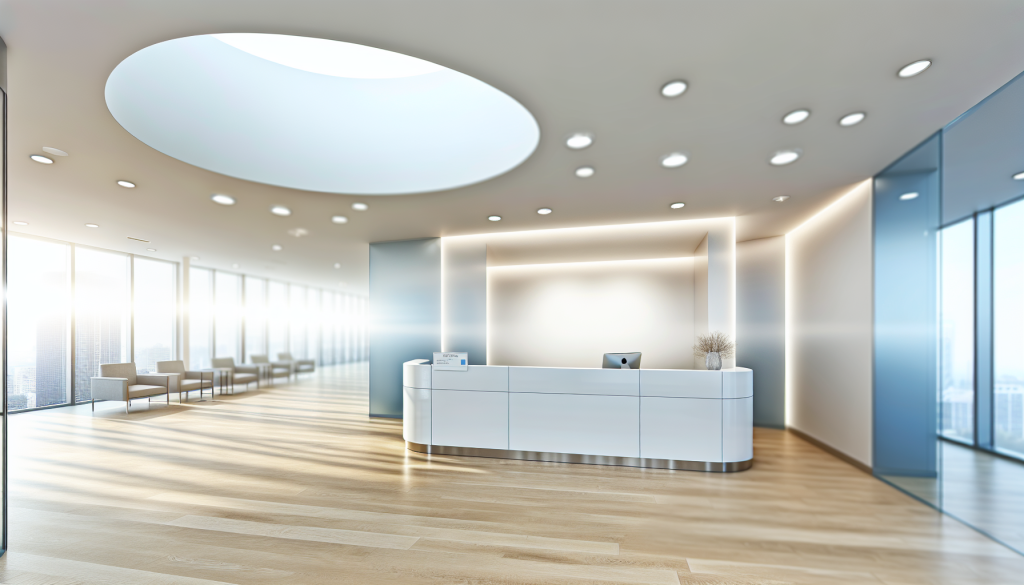 Healthcare Facility - Reception Desk Cleaning Standard