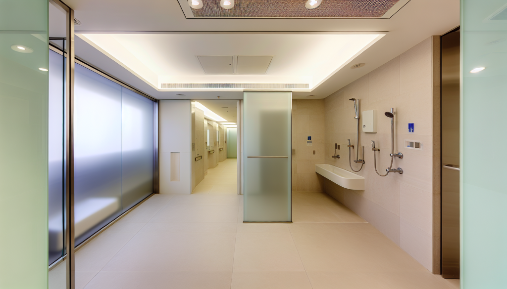 Healthcare Facility - Shower Room Cleaning Standard